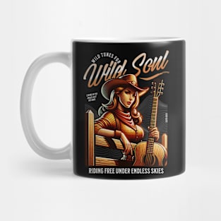 Wild Tunes for a Wild Soul - Music Lover Shirt Mug